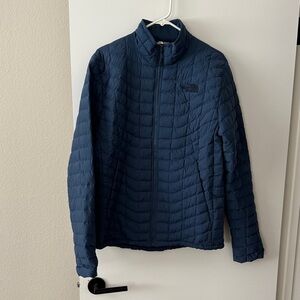 The North Face Men’s Navy Quilted Jacket with Thermoball